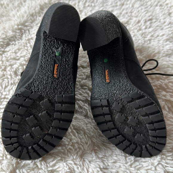 COPY - Timberland Tillston Lace up High Heel Booties Black Size 7.5 - Picture 7 of 11